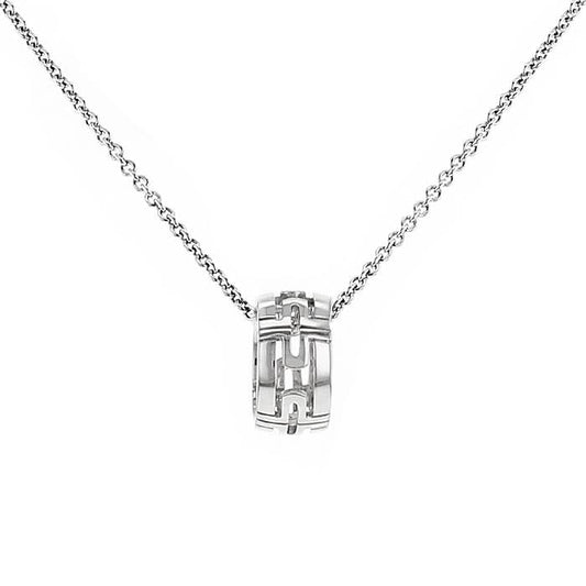 [Luxe Jewels]PARENTESI NECKLACE SILVER