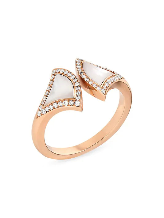 [Luxe Jewels]DREAM MOP DIAMOND OPEN RING