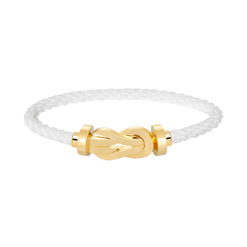 [Luxe Jewels]CHANCE LARGE 8 FIGURE BUCKLE NO DIAMOND BRACELET GOLD