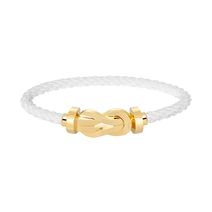 [Luxe Jewels]CHANCE LARGE 8 FIGURE BUCKLE NO DIAMOND BRACELET GOLD