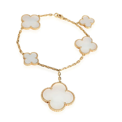 [Luxe Jewels]MAGIC CLOVER MOP GOLD BRACELET 5 MOTIFS