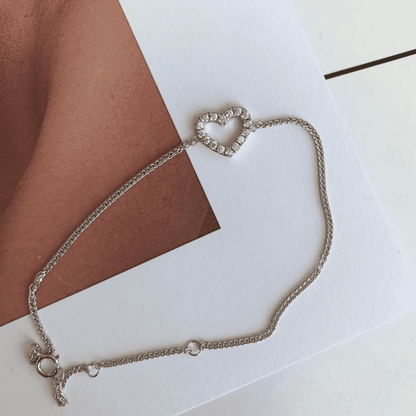 [Luxe Jewels]Heart Shape Lover Bracelet