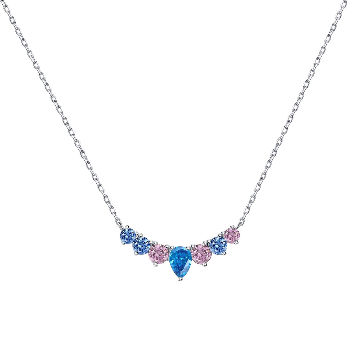 [Luxe Jewels]Dainty Colorful Heart Necklace