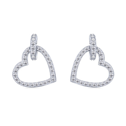 [Luxe Jewels]Dainty Heart Shape Earrings