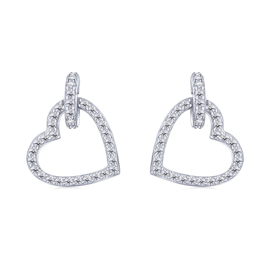 [Luxe Jewels]Dainty Heart Shape Earrings