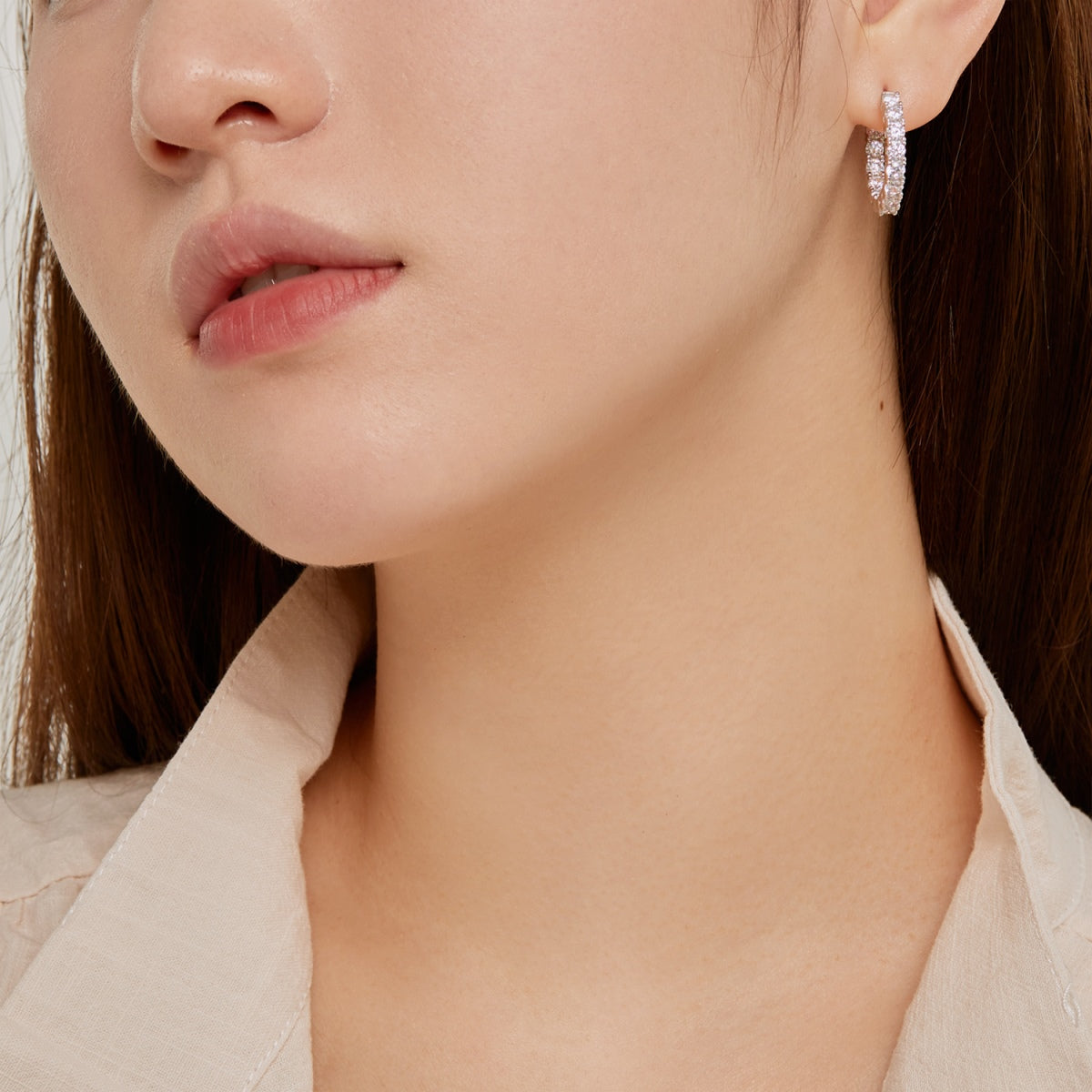 [Luxe Jewels]Unique Round Cut Daily Earrings