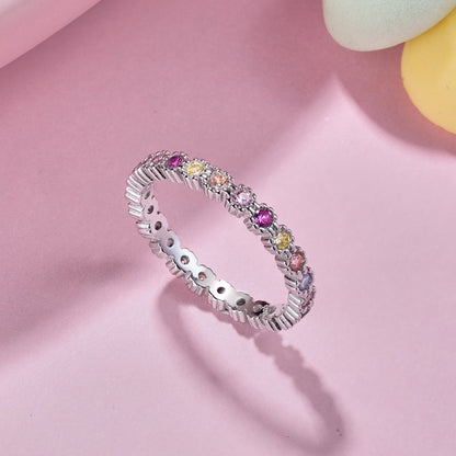 [Luxe Jewels]Exquisite Colorful Round Cut Party Ring