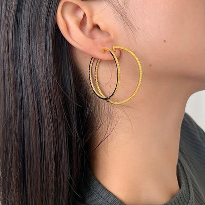 [Luxe Jewels]Popular Large Hoop Earrings