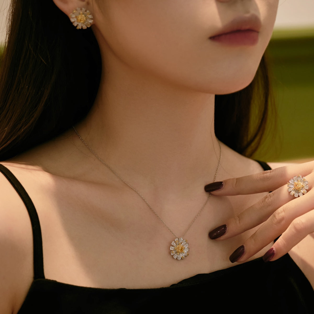 [Luxe Jewels]Exquisite Daisy Necklace