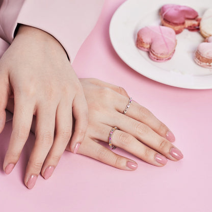 [Luxe Jewels]Elegant Energetic Round Cut Daily Ring