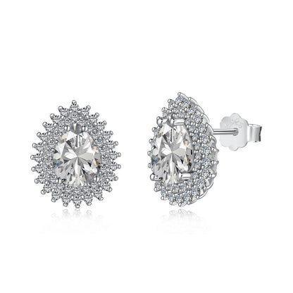 [Luxe Jewels]Delicate Gorgeous Pear Cut Daily Earrings