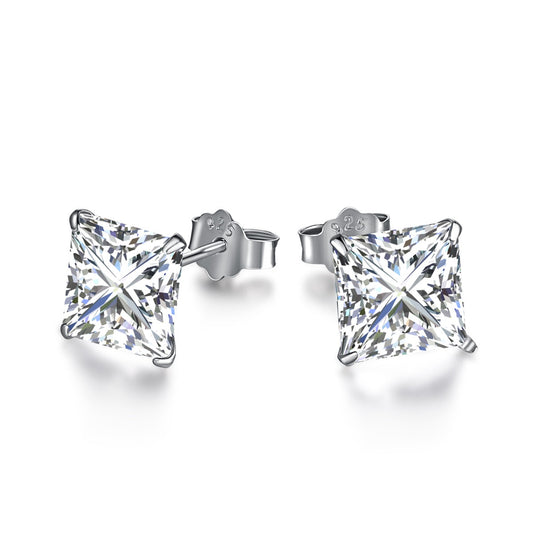 [Luxe Jewels]Ornate Square Shape Earrings