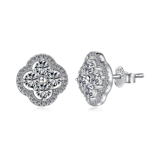 [Luxe Jewels]Four-Leaf Clover Exquisite Earrings