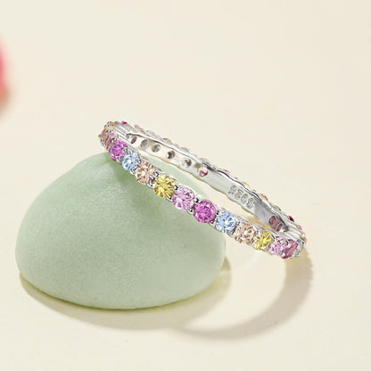 [Luxe Jewels]Elegant Vivid Round Cut Daily Ring