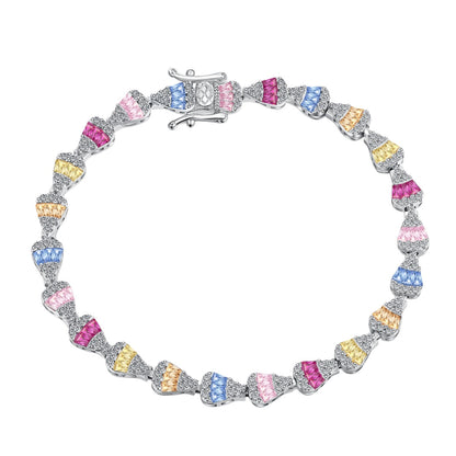 [Luxe Jewels]Radiant Water Drop Shape Daily Bracelet