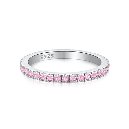 [Luxe Jewels]Delicate Sparkling Round Cut Daily Ring