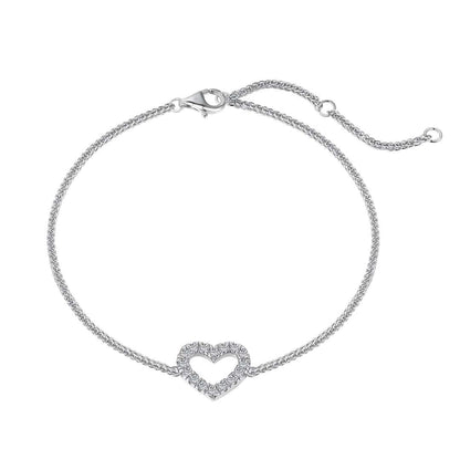 [Luxe Jewels]Heart Shape Lover Bracelet