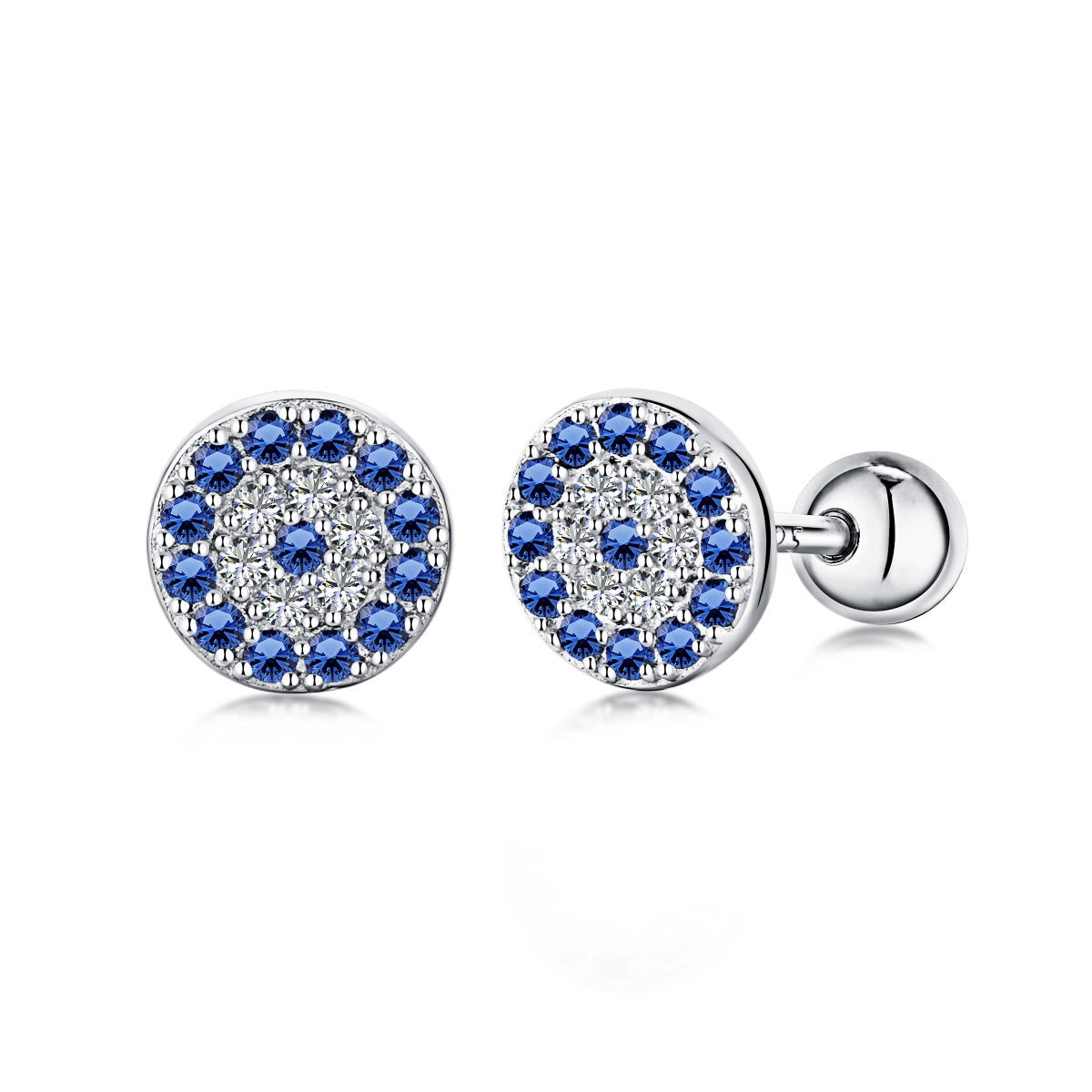 [Luxe Jewels]Devil's Eye Ear Bone Nail Earrings