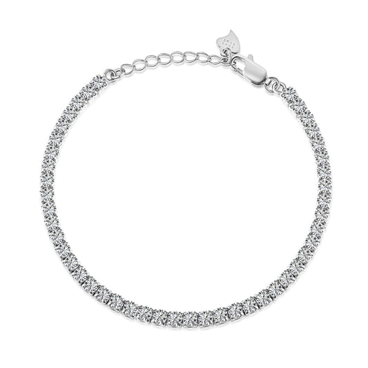 [Luxe Jewels]Sparkling Round Cut Daily Bracelet