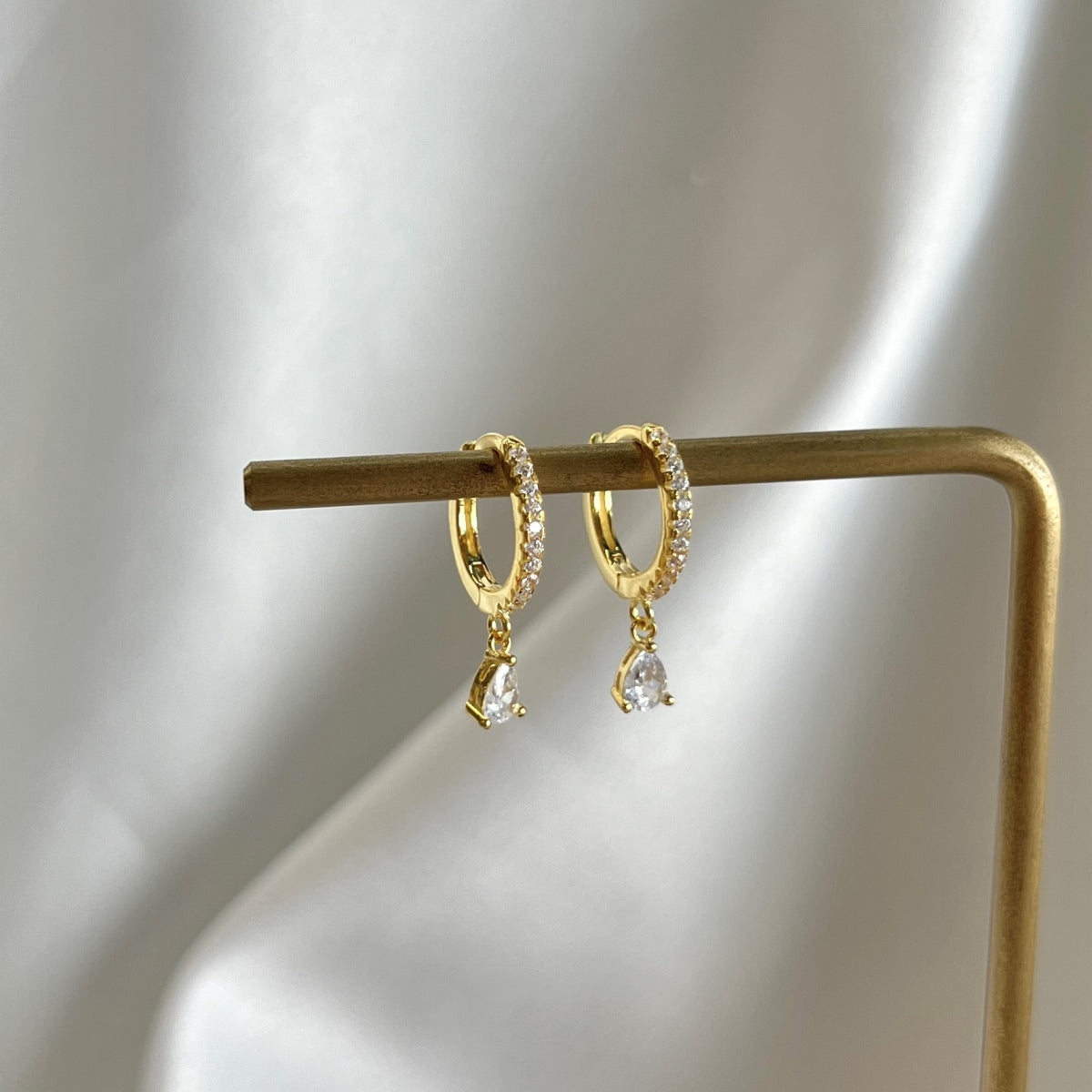 [Luxe Jewels]Luxurious Geometric Drop Earrings