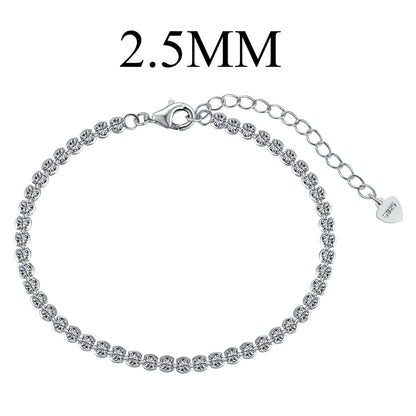 [Luxe Jewels]Dazzling Sparkling Round Cut Daily Bracelet