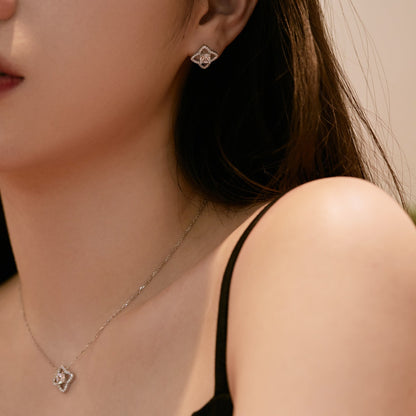 [Luxe Jewels]Elegant Star Shape Princess Cut Daily Earrings