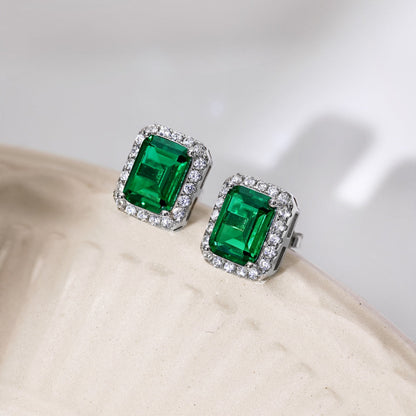 [Luxe Jewels]Luxurious Dainty Emerald Cut Banquet Earrings