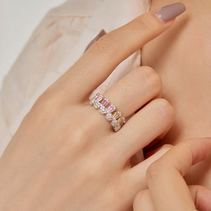 [Luxe Jewels]Gorgeous Radiant Cut Daily Ring