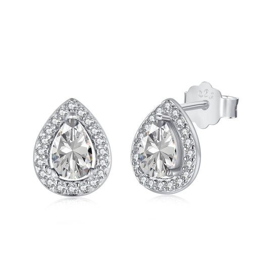 [Luxe Jewels]Luxurious Water Drop Shape Earrings