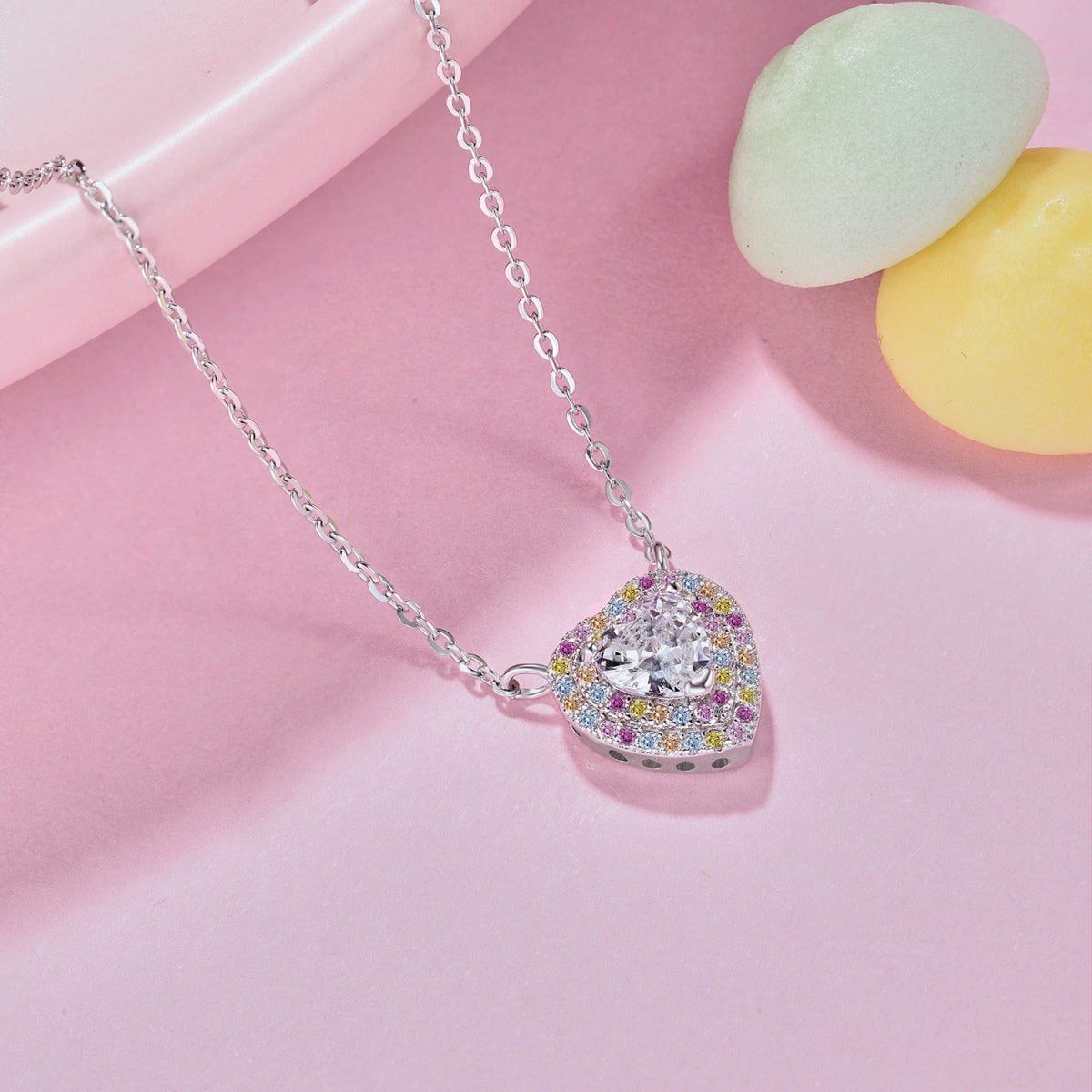 [Luxe Jewels]Exquisite Heart Shape Necklace