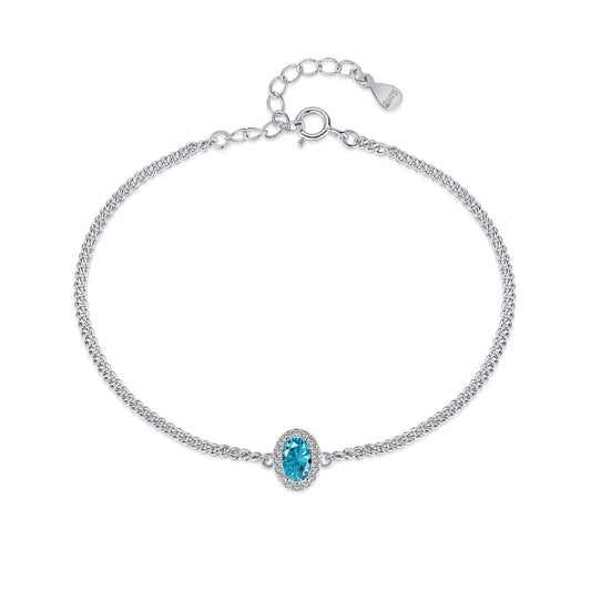 [Luxe Jewels]Exquisite Oval Shape Bracelet