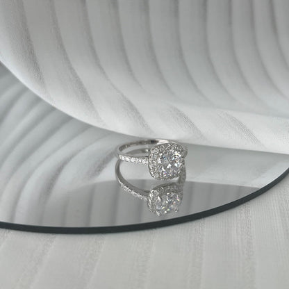 [Luxe Jewels]Dazzling Resplendent Round Cut Wedding Ring