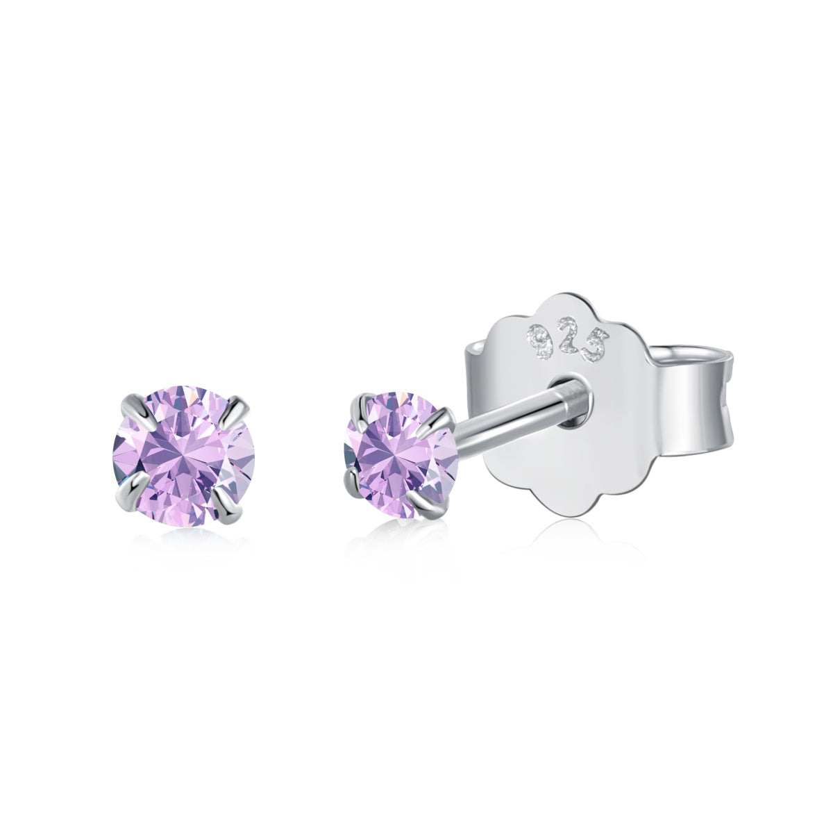 [Luxe Jewels]Delicate Solitaire Earrings