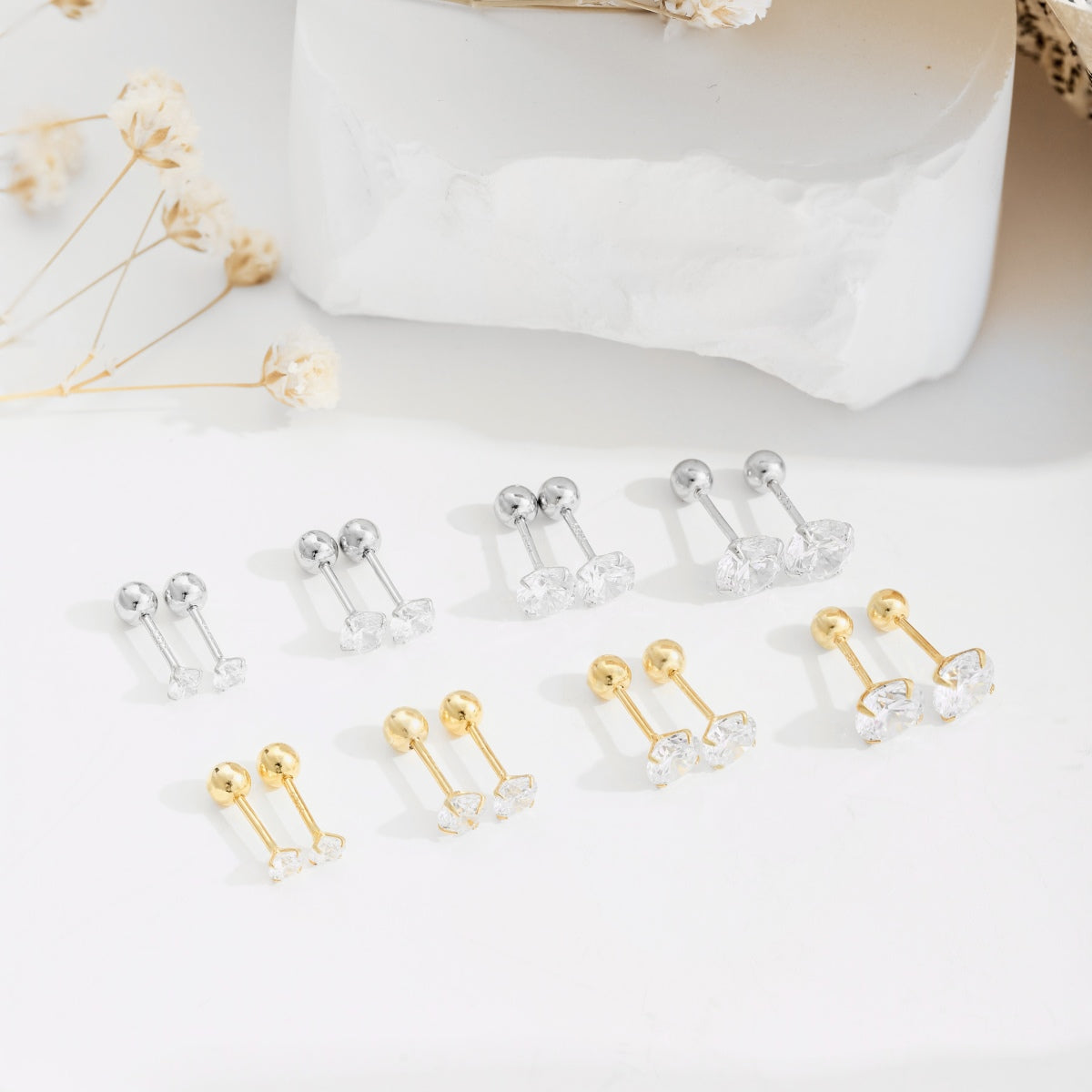 [Luxe Jewels]Unique U-Shaped Ear Bone Earrings