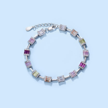 [Luxe Jewels]Dainty Charming Emerald Cut Daily Bracelet