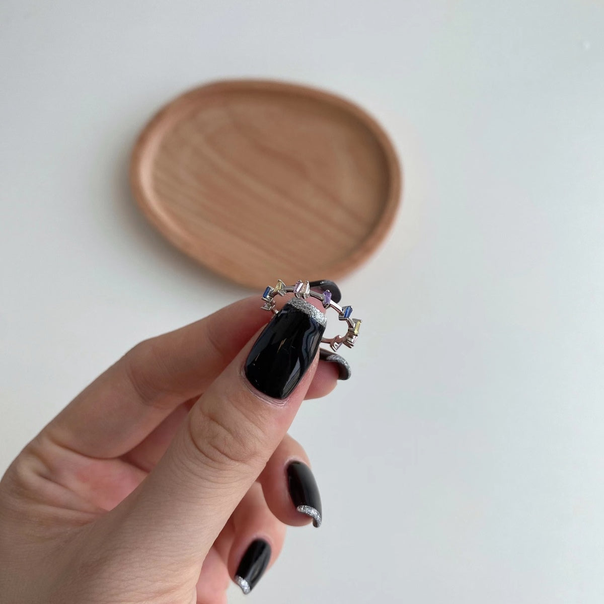 [Luxe Jewels]Unique Trapezoid Cut Daily Ring