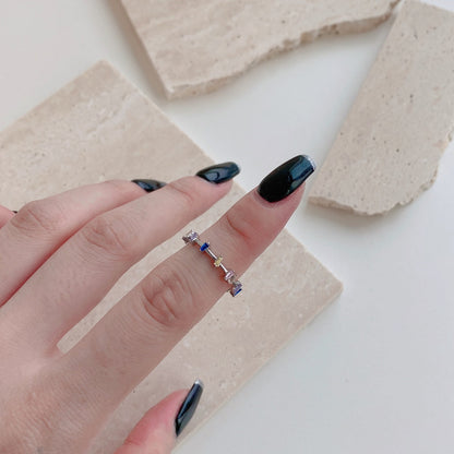 [Luxe Jewels]Unique Trapezoid Cut Daily Ring