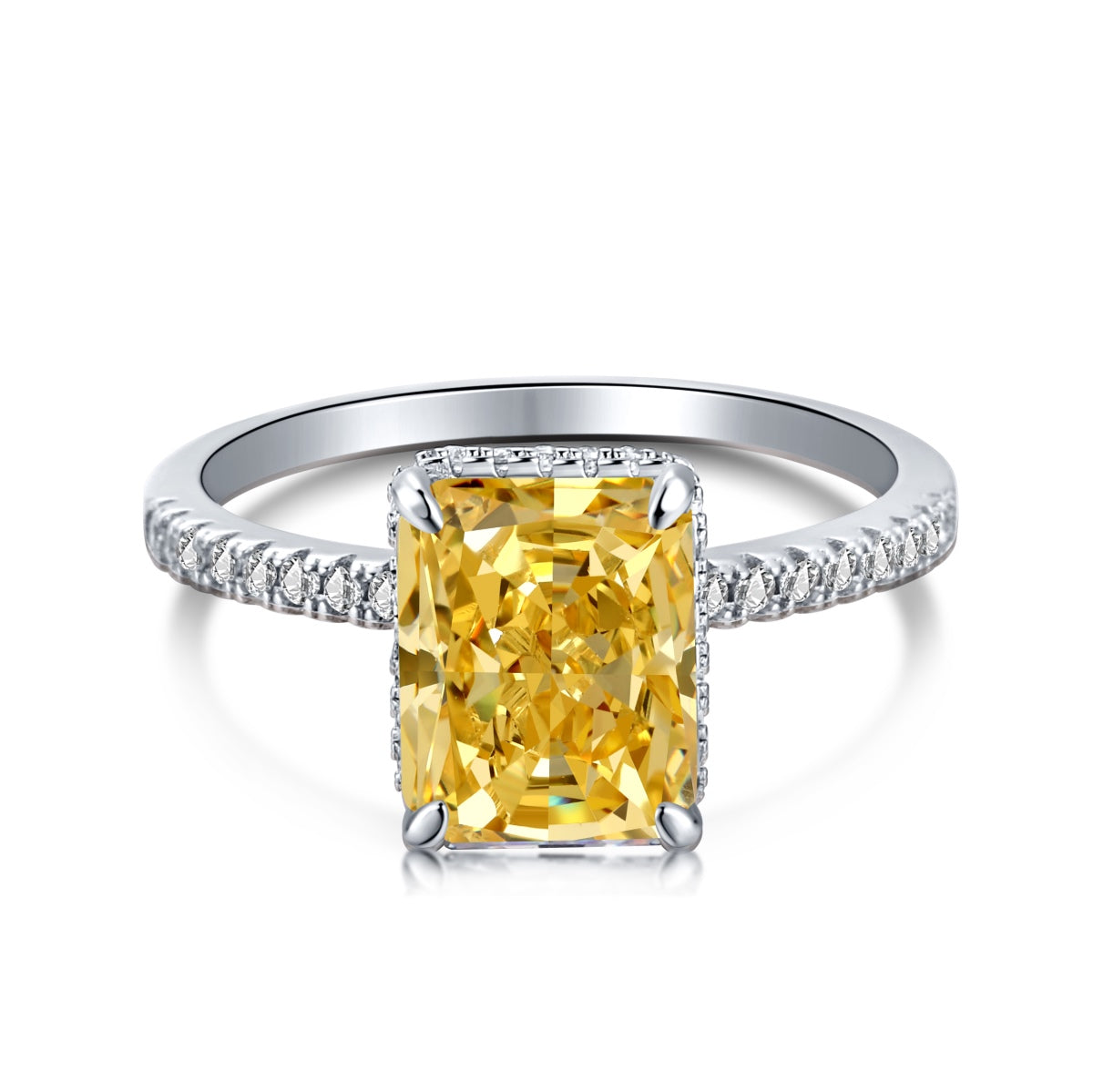 [Luxe Jewels]4.0 Carat Luxurious Engagement Ring