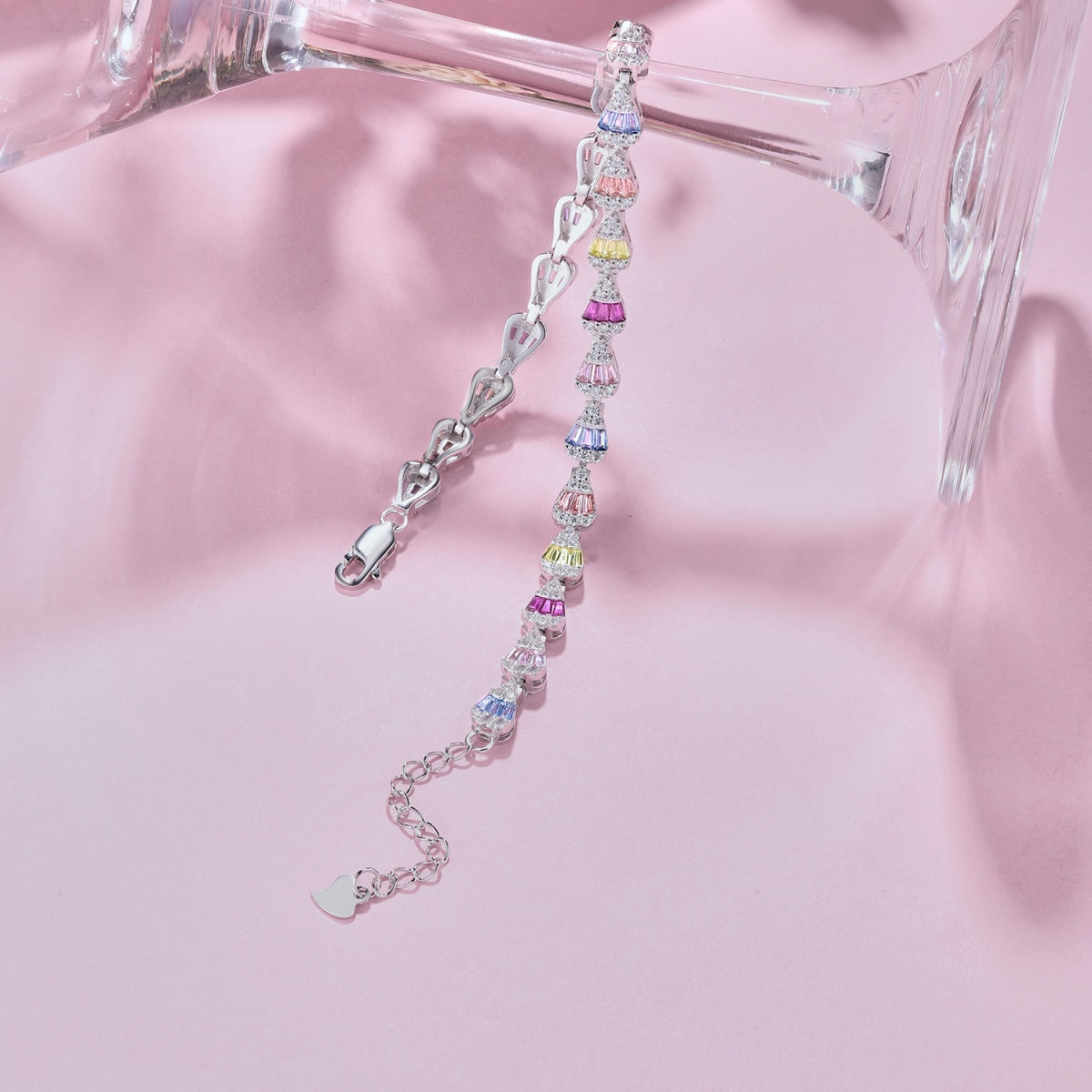 [Luxe Jewels]Radiant Water Drop Shape Daily Bracelet