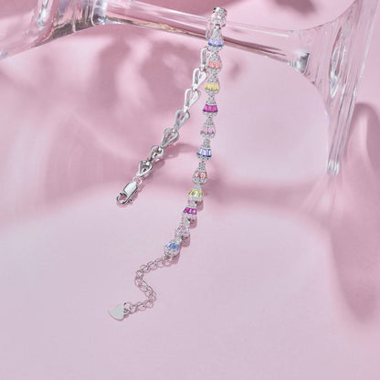 [Luxe Jewels]Radiant Water Drop Shape Daily Bracelet