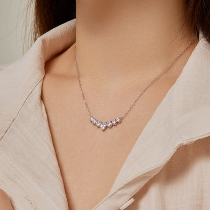 [Luxe Jewels]Dainty Colorful Heart Necklace