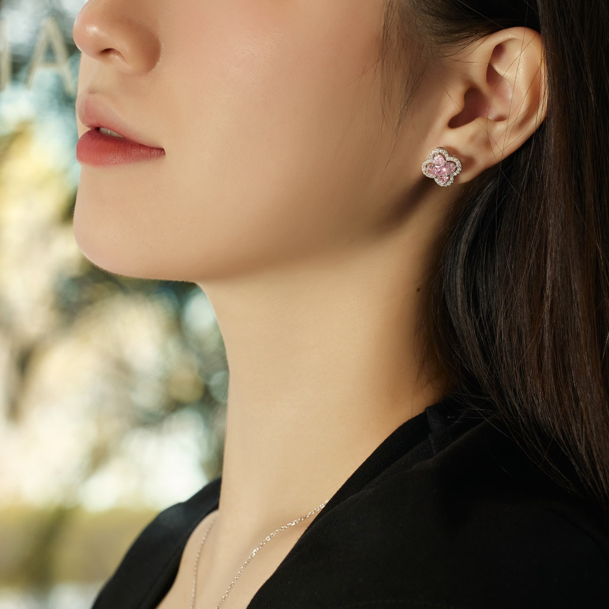 [Luxe Jewels]Lucky Four-Leaf Clover Exquisite Earrings