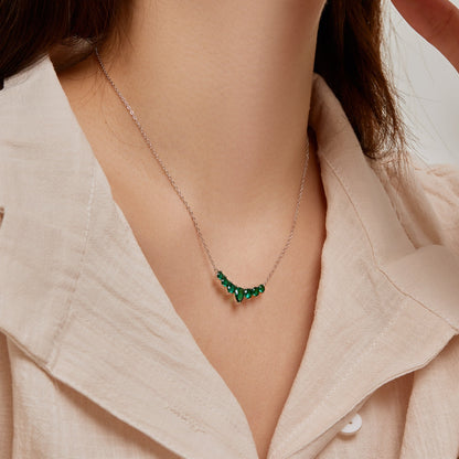 [Luxe Jewels]Dainty Colorful Heart Necklace