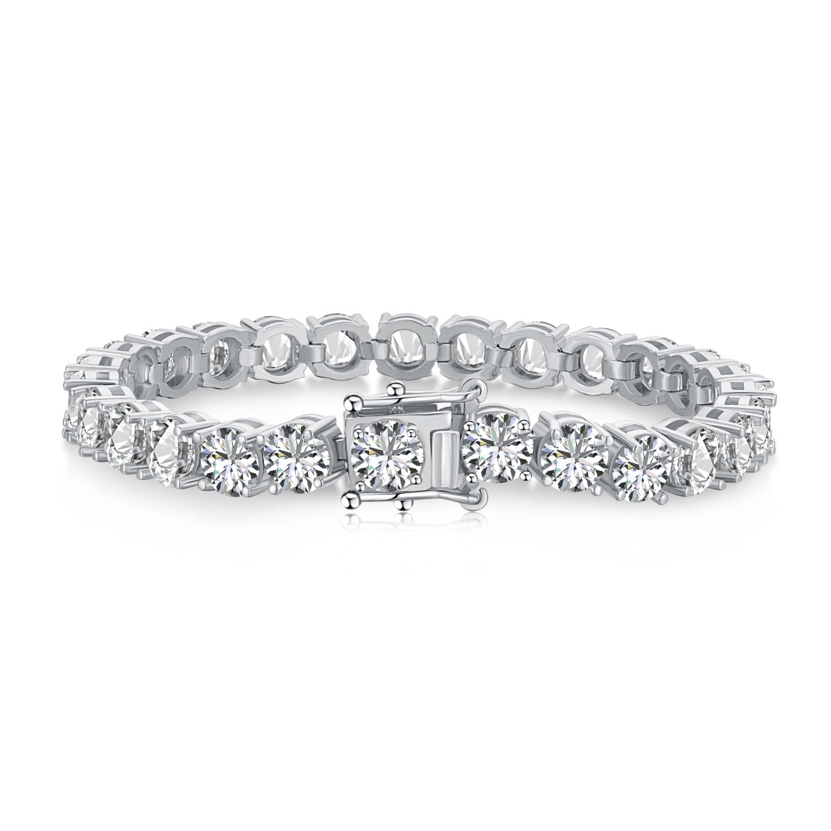 [Luxe Jewels]0.75 Carat Dazzling Round Cut Wedding Bracelet