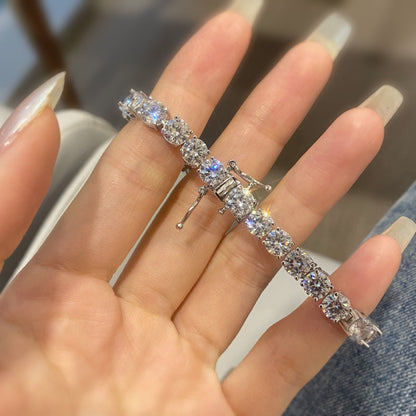 [Luxe Jewels]0.75 Carat Dazzling Round Cut Wedding Bracelet