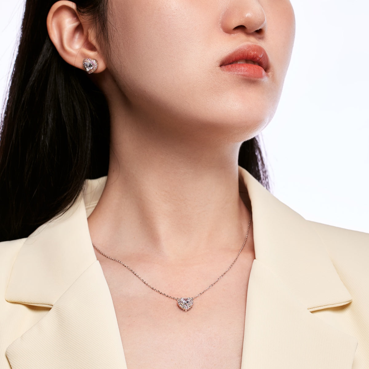 [Luxe Jewels]Exquisite Heart Shape Necklace