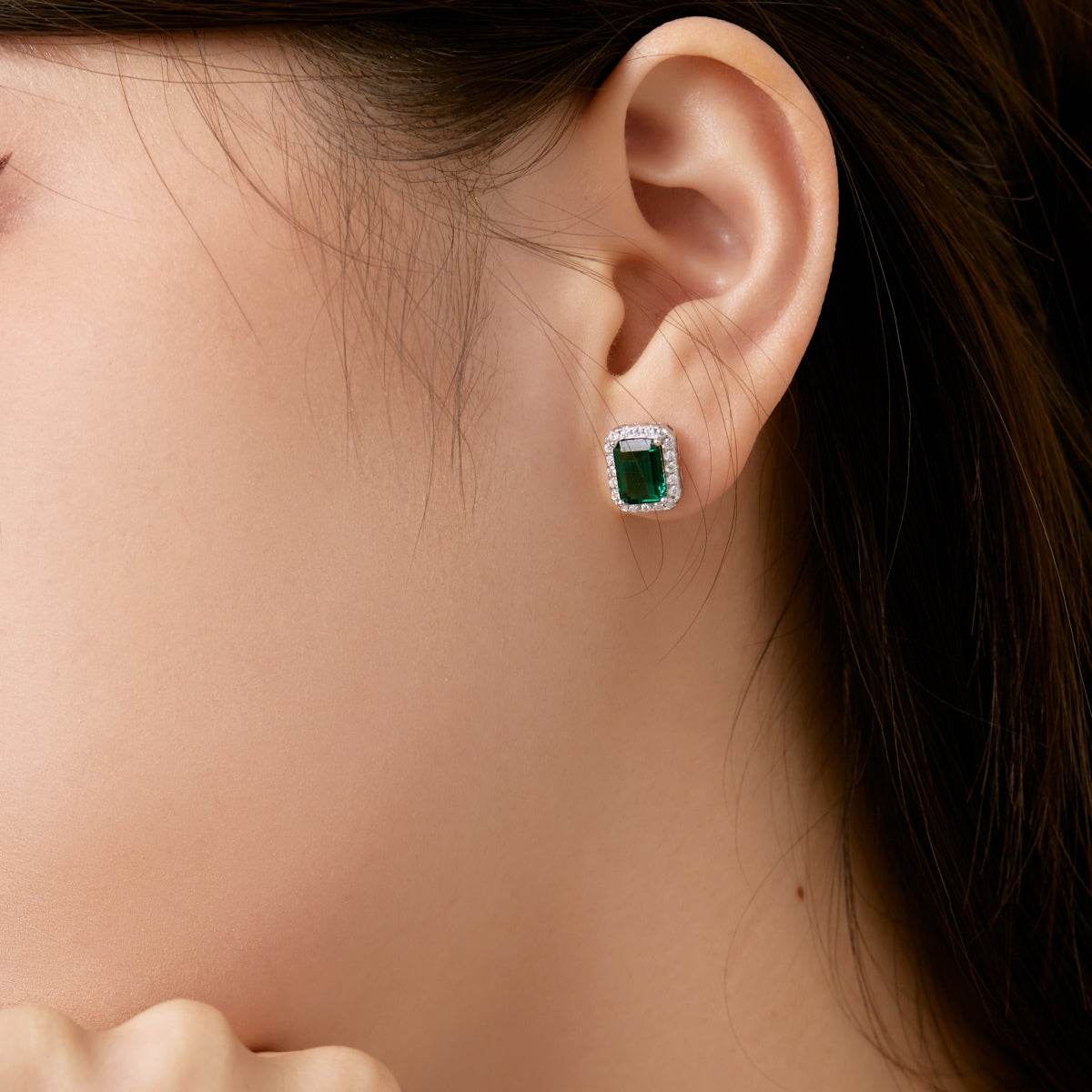 [Luxe Jewels]Luxurious Dainty Emerald Cut Banquet Earrings