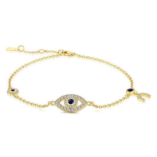 [Luxe Jewels]Dainty Eye Shape Necklace