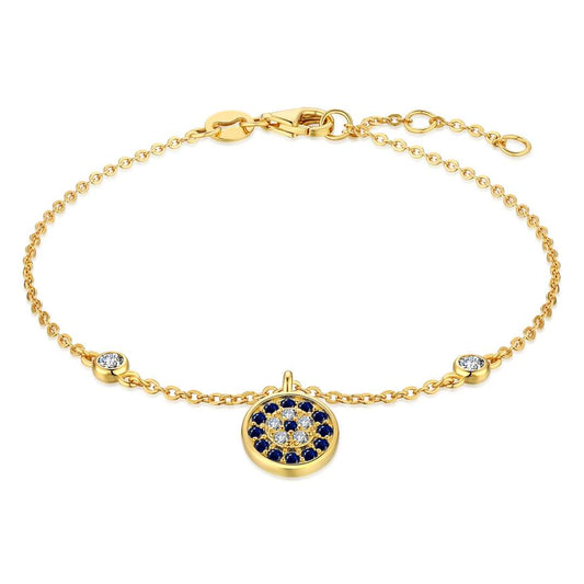 [Luxe Jewels]Devil's Eye Round Shape Bracelet