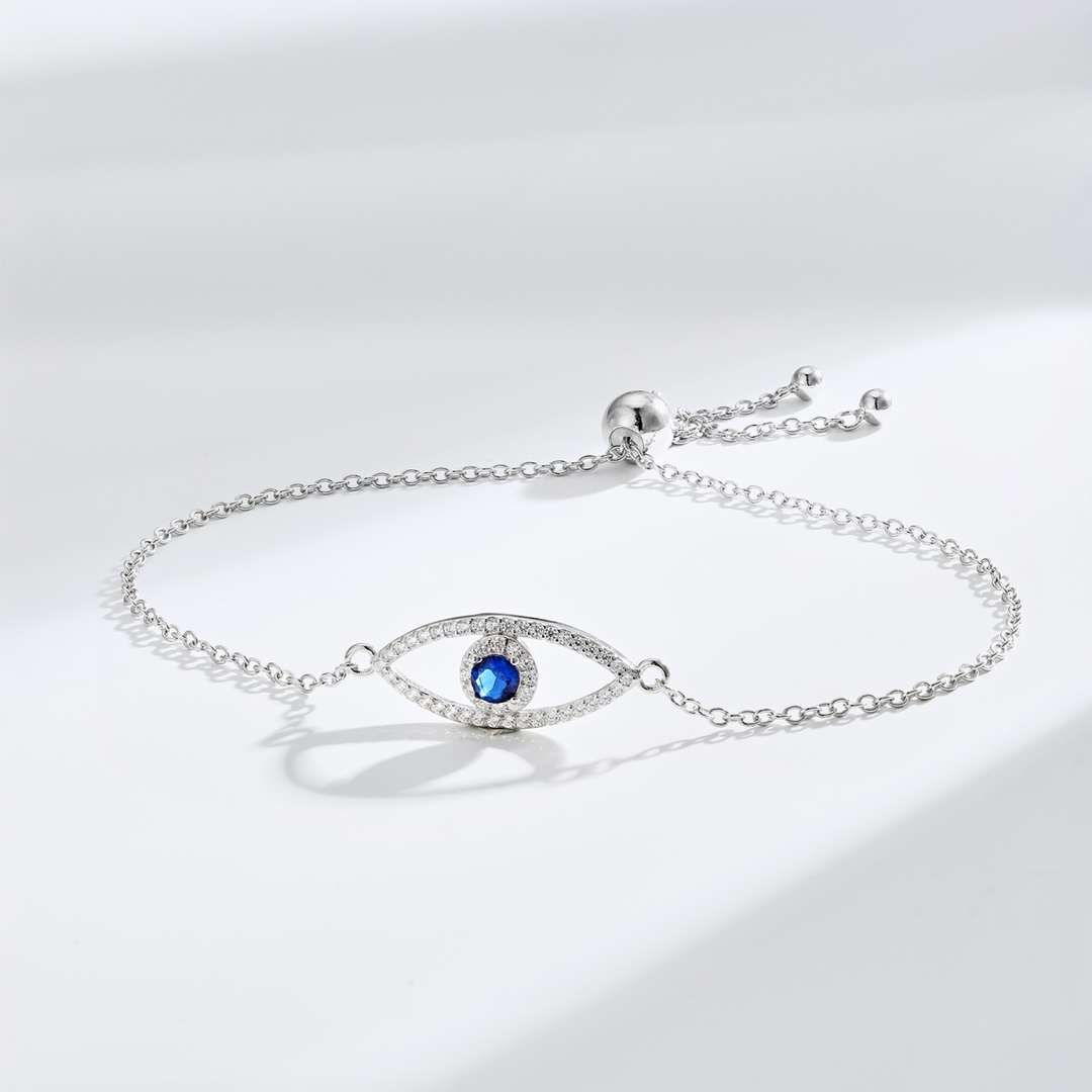 [Luxe Jewels]Devil's Eye Hollow Design Bracelet